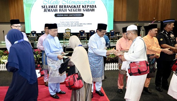 Sabah hantar 1,195 jemaah haji, Majlis Pelepasan dihadiri pemimpin negeri